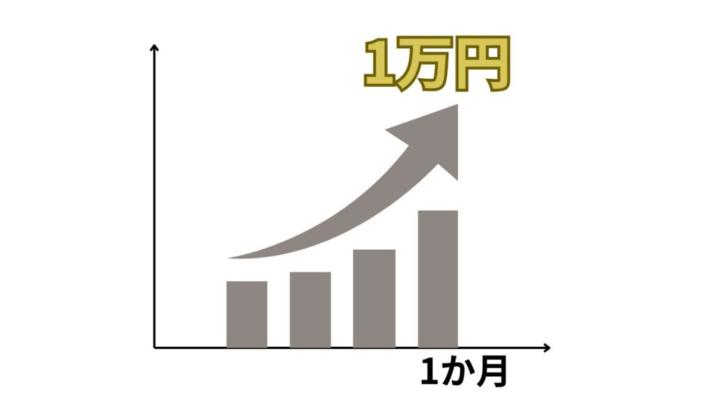 複数掛け持ちした場合の1か月間のシミュレート結果をグラフで解説